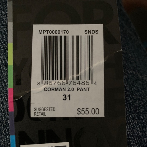 Ladies Hurley Corman Pants New With Tag - Picture 7 of 7